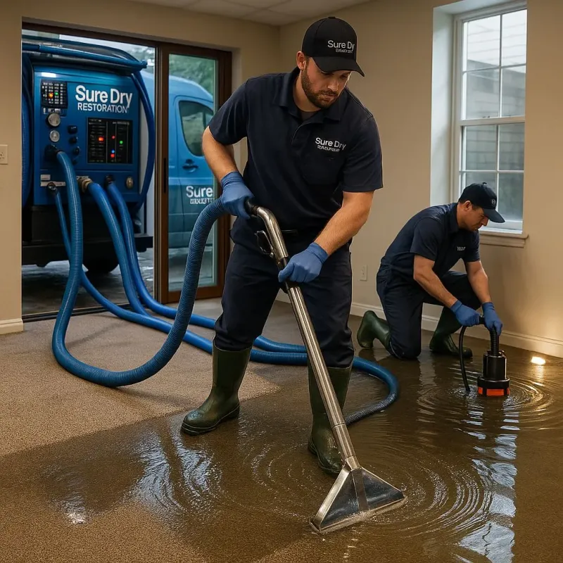 Water Extraction and Removal process in Woodstock, NY